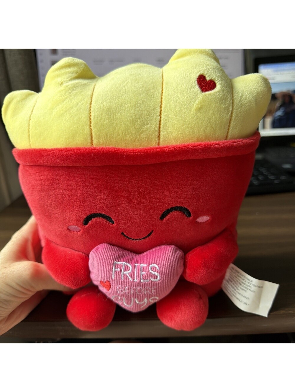 Walgreens Hug Me Fries Before Guys French Fry Plush Valentines Smoke Free